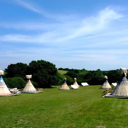 Big Sky Tipi Holidays Wartling Exterior photo