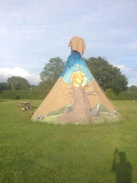 Big Sky Tipi Holidays Wartling Exterior photo